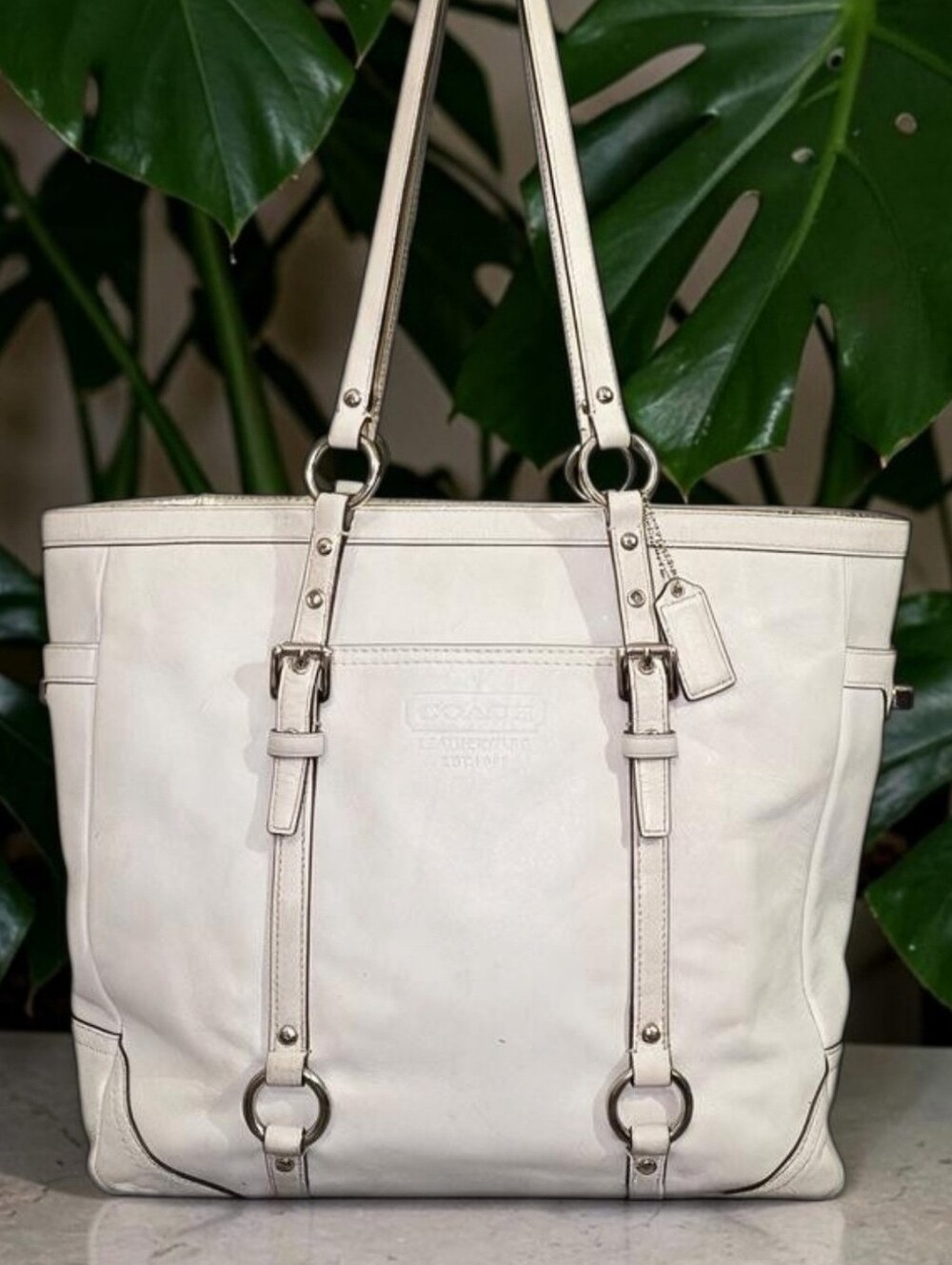 Coach Gallery Leather Tote Bag (#F11524)